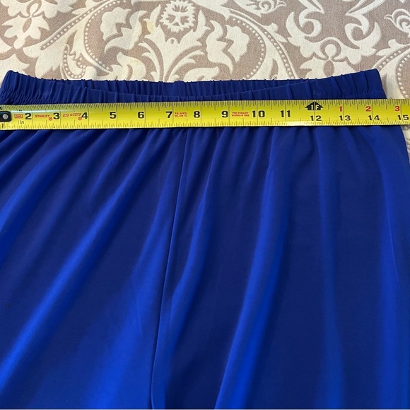 Bob Mackie brand, size XS but it could stretched  up to a Large, in royal blue, - Picture 3 of 5